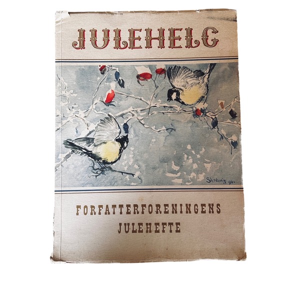 Other - Vintage 1947 Norwegian Christmas Magazine Perfect for Scrapbooking Journaling